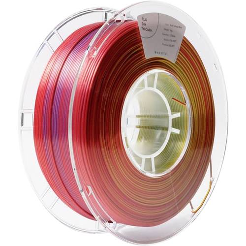 Maertz PMMA-1022-005 PMMA-1022-005 Filament PLA-Seide Seidig glänzend 1.75 mm 1000 g Rot, Gelb, Blau 1 St.