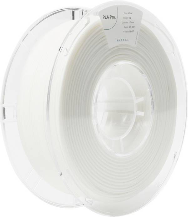 Maertz PMMA-1009-002 PMMA-1009-002 Filament PLA Pro  1.75 mm 1000 g Weiß  1 St.
