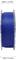 Blauer Draht auf einer Spule. Spulendurchmesser: 65,0 ± 1,5 mm; Höhe: 56,0 ± 1,5 mm.