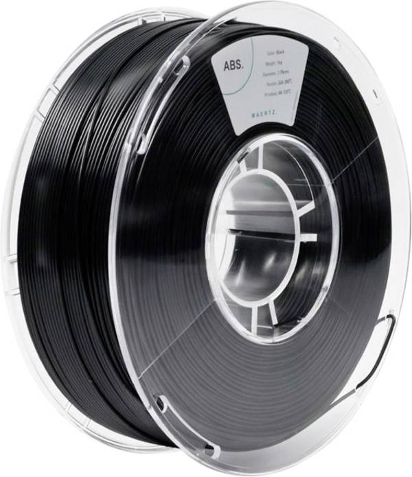 Maertz PMMA-1010-001 PMMA-1010-001 Filament ABS chemisch beständig 1.75 mm 1000 g Schwarz  1 St.