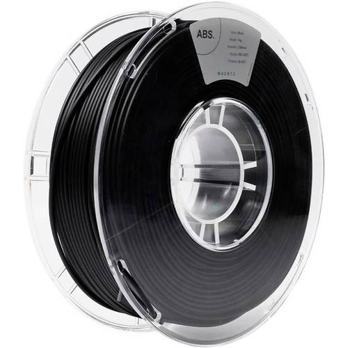 Maertz PMMA-1010-007 PMMA-1010-007 Filament ABS chemisch beständig 2.85 mm 1000 g Schwarz 1 St.