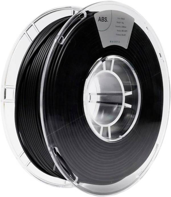 Maertz PMMA-1010-007 PMMA-1010-007 Filament ABS chemisch beständig 2.85 mm 1000 g Schwarz  1 St.