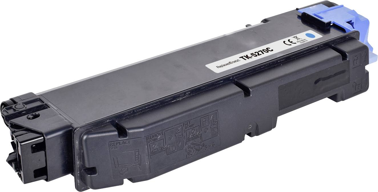 Renkforce Toner ersetzt Kyocera TK-5270C Kompatibel Cyan 6000 Seiten RF-KTK5270C RF-6723986