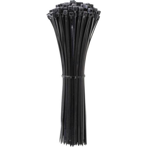 Quadrios 24CA362 24CA362 Kabelbinder 400 mm 3.6 mm Schwarz UV-stabilisiert 100 St.