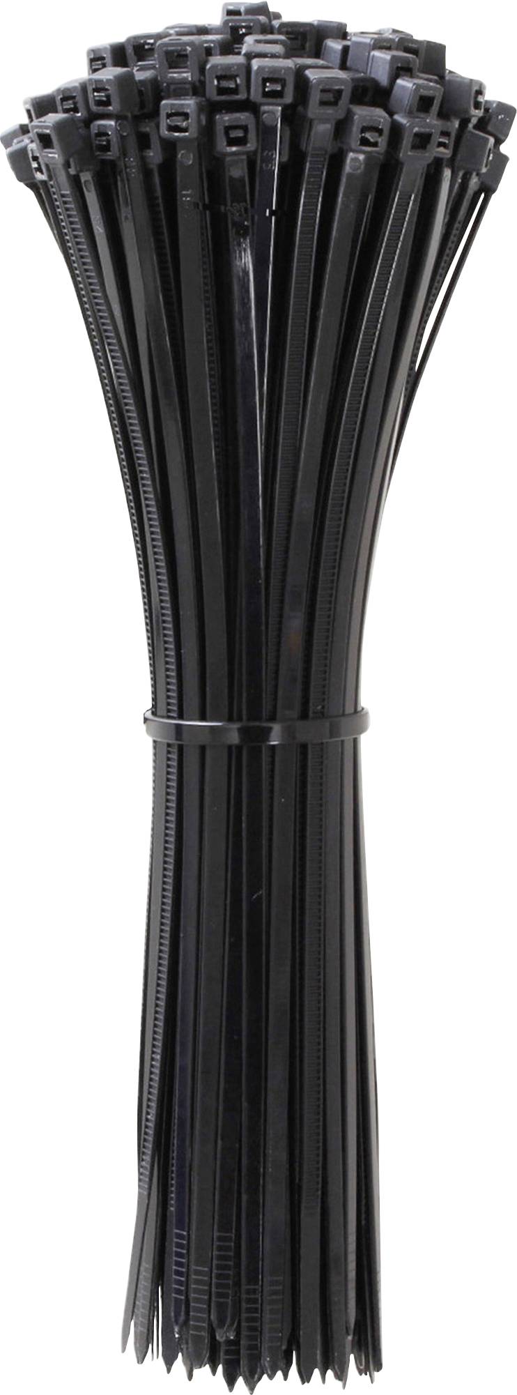 Quadrios 24CA368 24CA368 Kabelbinder 300 mm 5.1 mm Schwarz UV-stabilisiert 100 St.