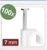 Quadrios 24CA420 Nagelschellen 24CA420 Bündel-Ø-Bereich 4 bis 7 mm Weiß 100 St.