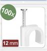 Quadrios 24CA423 Nagelschellen 24CA423 Bündel-Ø-Bereich 8 bis 12 mm Weiß 100 St.