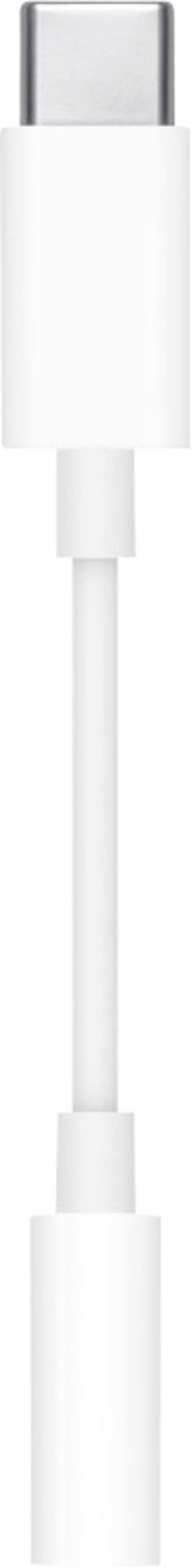 Apple USB, Audio Adapterkabel [1x USB-C® - 1x Kopfhörer (3.5 mm Klinke)] MW2Q3ZM/A