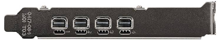 NVIDIA Quadro T1000 - Grafikkarten - Quadro T1000-3