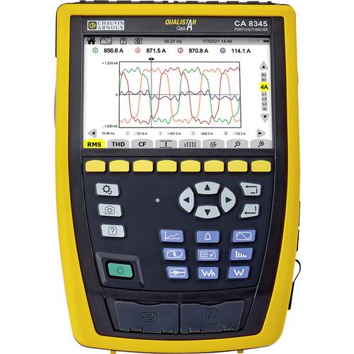 Chauvin Arnoux CA 8345 Netz-Analysegerät 3phasig Grafisches Display, mit Loggerfunktion