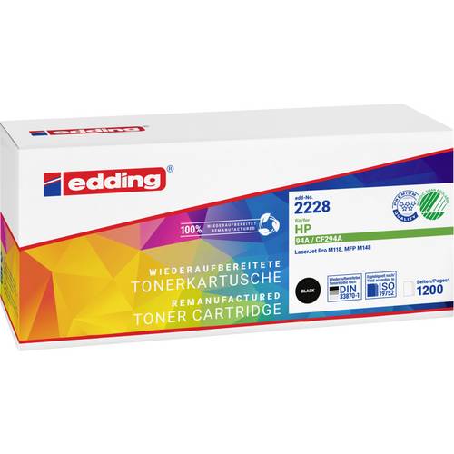 Edding Toner ersetzt HP 94A, CF294A Kompatibel Schwarz 1200 Seiten EDD-2228 18-2228