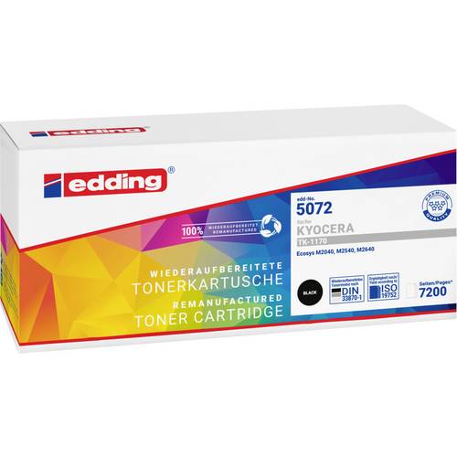 Edding Toner ersetzt Kyocera TK-1170 Kompatibel Schwarz 7200 Seiten EDD-5072 18-5072