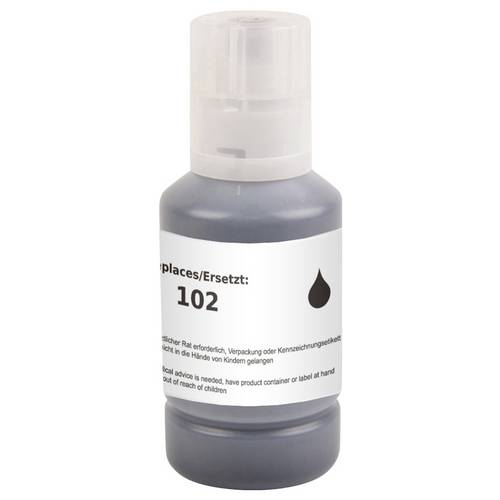 Renkforce Nachfülltinte ersetzt Epson Epson 102 Kompatibel Schwarz 127 ml RF-EINK102BK RF-6728542