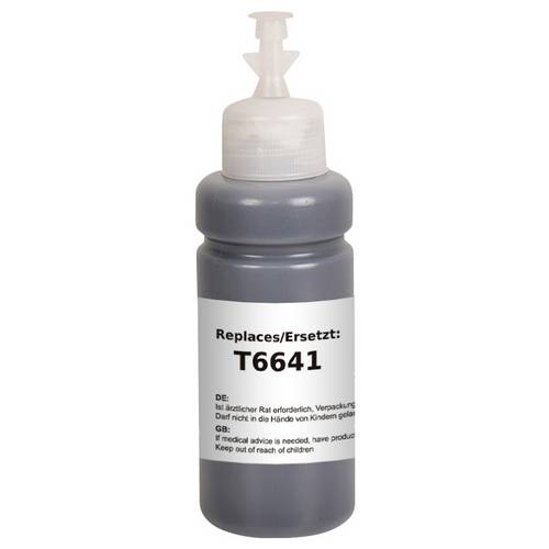Renkforce Nachfülltinte ersetzt Epson T6641 Kompatibel Schwarz 100 ml RF-EINKT6641BK RF-6728546