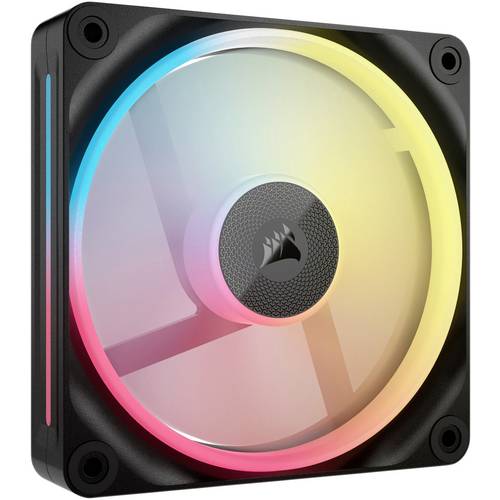 Corsair LX120-R RGB iC PC-Gehäuse-Lüfter Schwarz (B x H x T) 120 x 120 x 20 mm