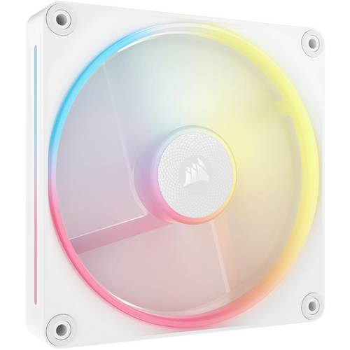 Corsair LX140-R RGB iC PC-Gehäuse-Lüfter Weiß (B x H x T) 140 x 140 x 20 mm