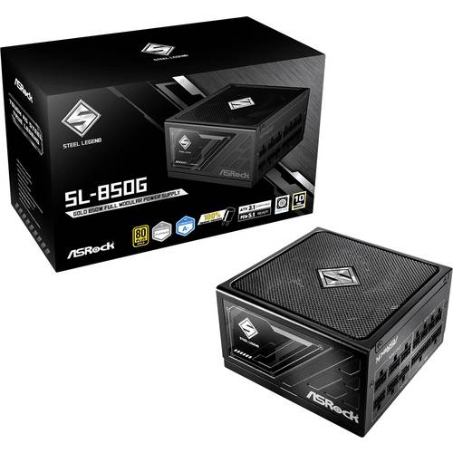 Thumbnail - ASRock Steel Legend SL-850G PC Netzteil 850 W ATX 80PLUS® Gold