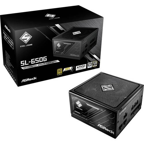 Thumbnail - ASRock Steel Legend SL-650G PC Netzteil 650 W ATX 80PLUS® Gold