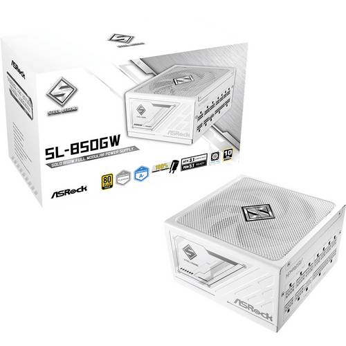 Thumbnail - ASRock Steel Legend SL-850GW PC Netzteil 850 W ATX 80PLUS® Gold