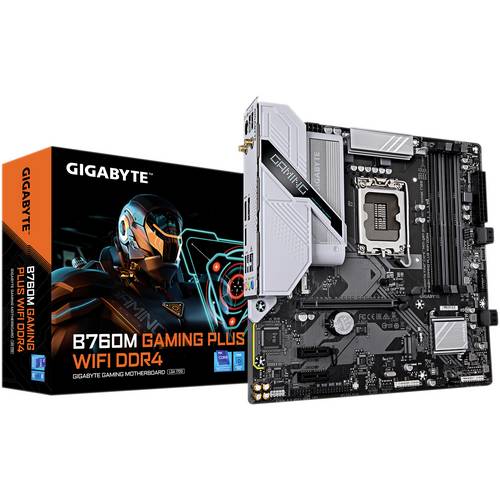 Gigabyte B760M G P WIFI DDR4 Mainboard Sockel (PC) Intel® LGA 1700 Formfaktor (Details) Micro-ATX Mainboard-Chipsatz Int...