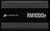 Netzteil Corsair RM1000e, schwarzes Gehäuse, Markenlogo links, Modellname rechts.