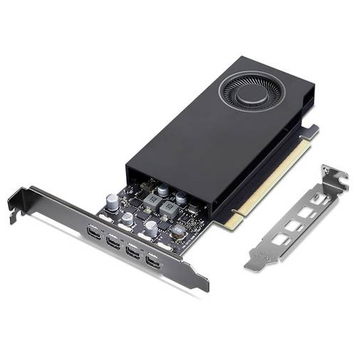 Thumbnail - Lenovo Grafikkarte Nvidia RTX™ A1000 RTX A1000 8 GB GDDR6-RAM Mini DisplayPort