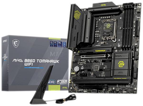MSI MAG B860 Mainboard Sockel (PC) Intel® LGA 1851 Formfaktor (Details) ATX Mainboard-Chipsatz Intel® B860