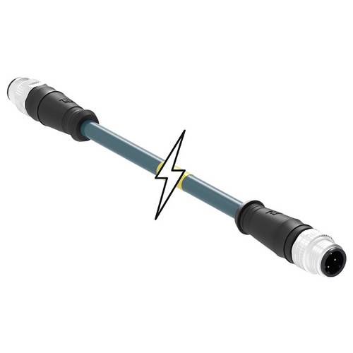 Molex 1201088424 Sensor-/Aktor-Steckverbinder, konfektioniert Stecker, gerade 5 m 1 St.