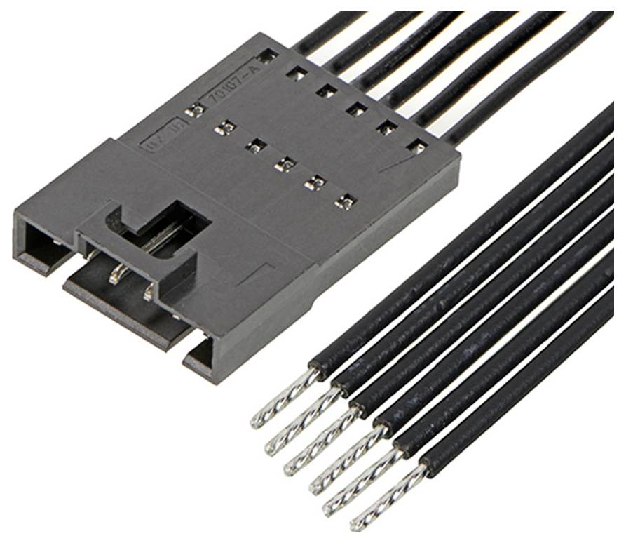 Molex Stiftgehäuse-Kabel 216273-1064 1 St. Bulk