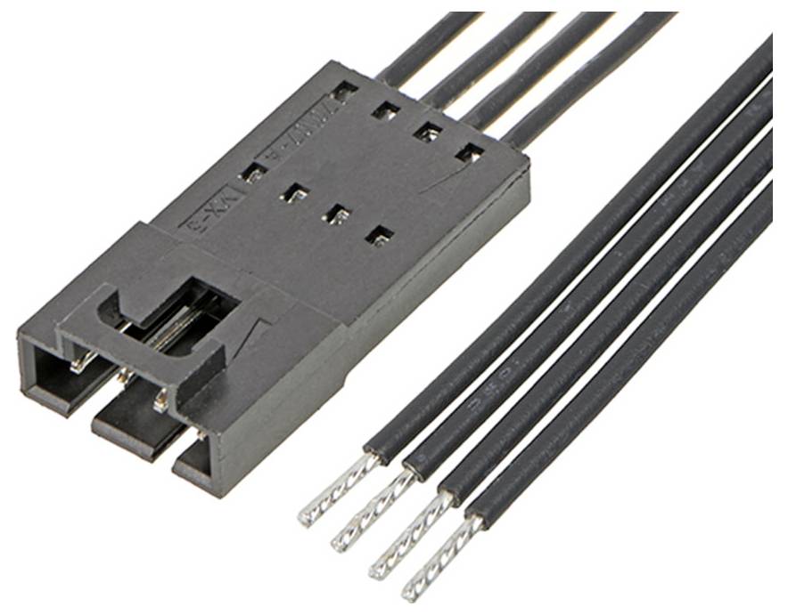 Molex Stiftgehäuse-Kabel 216273-1044 1 St. Bulk