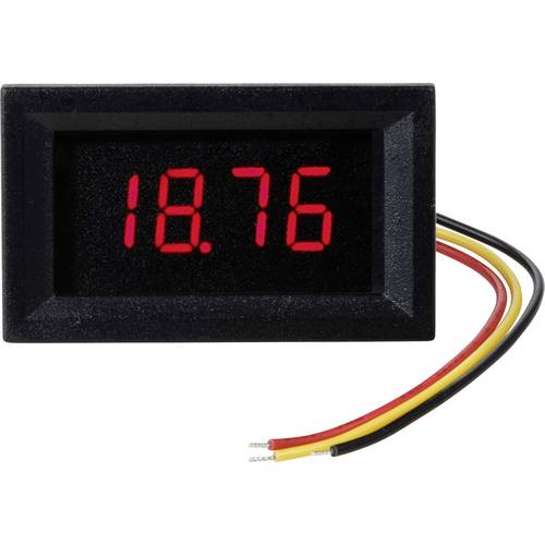 Thumbnail - TRU COMPONENTS TC-VL4D-RED Digitales Einbaumessgerät