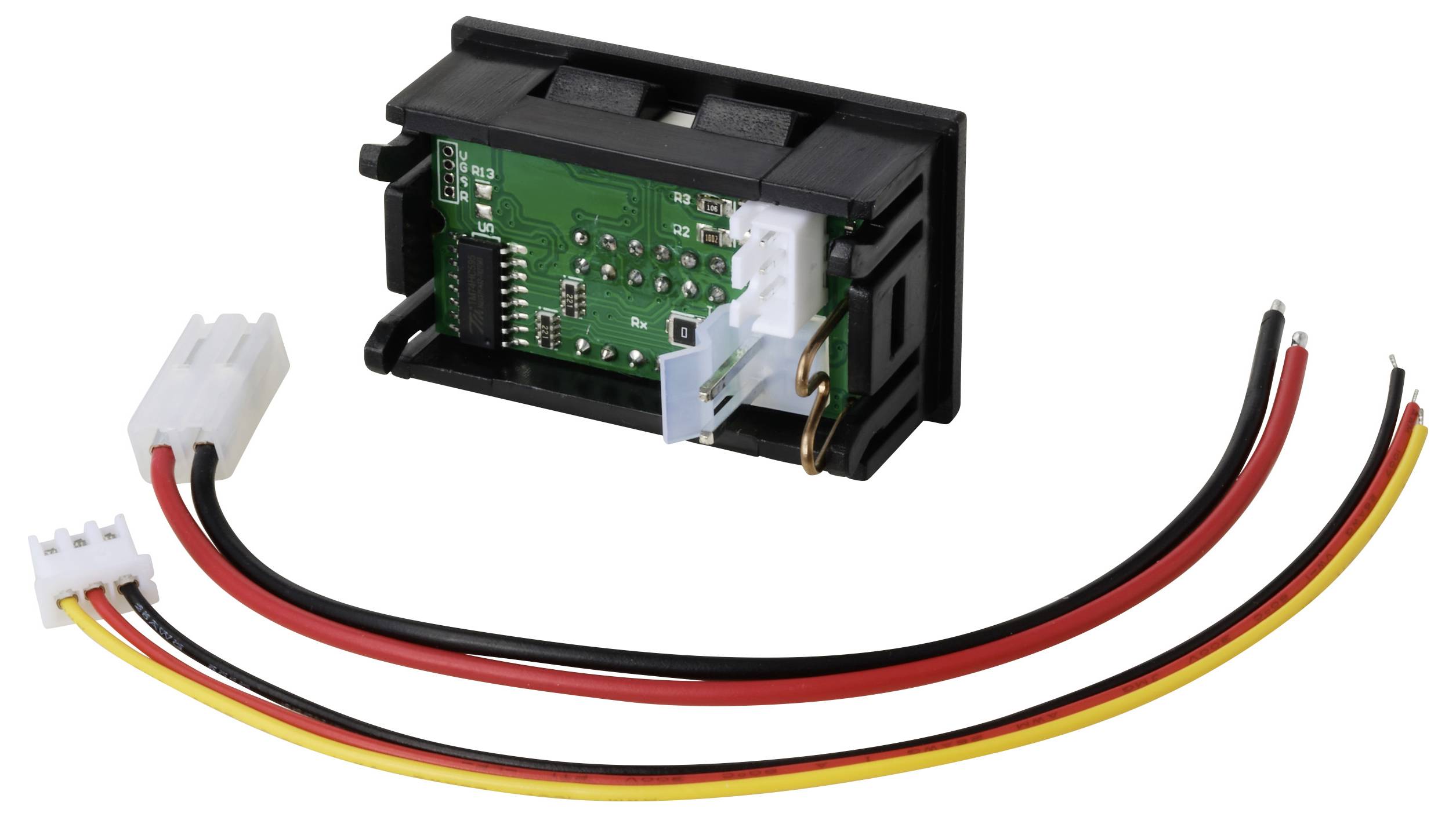 TRU COMPONENTS TC-AMVL4D-RED/BLUE Digitales Einbaumessgerät-2