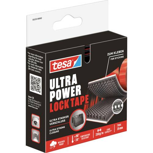 tesa Ultra Power Lock Klettband (L x B) 1 m x 25 mm 1 St.