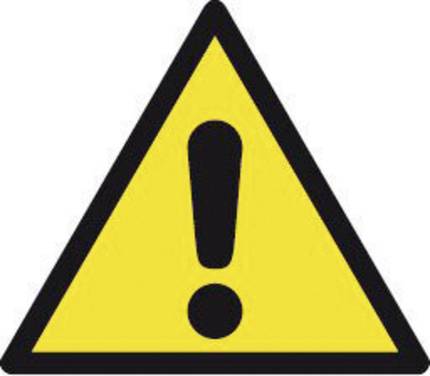Warnschild Allgemeines Warnzeichen      1 St.