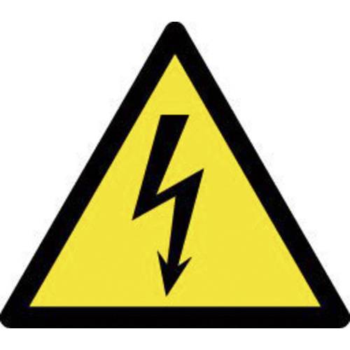 Warnschild Warnung vor elektrischer Spannung 1 St.