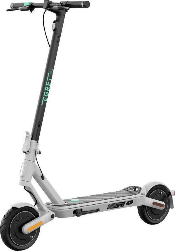 Egret Ey! 3, Klassischer Roller, 20 km/h, 100 kg, Beide Geschlechter, Grau, 2 Rad/Räder