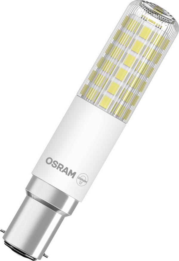 OSRAM HOMELIGHTING 4099854266799 LED EEK E (A - G) B15d Batterieform 8 W = 75 W Warmweiß (Ø x H) 18 mm x 90 mm dimmbar 1 St.