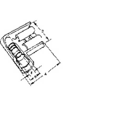 Molex 19007-0030 Flachsteckhülse 1 St. Tape on Full reel