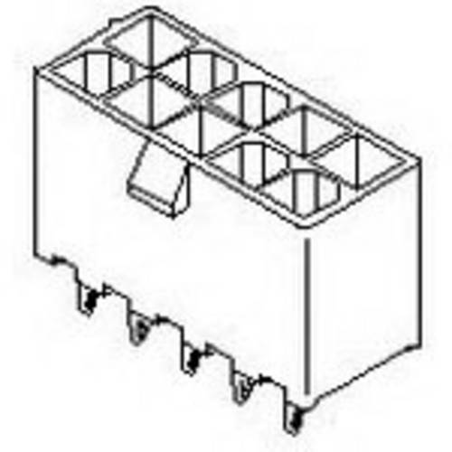 Thumbnail - Molex Einbau-Stiftleiste (Standard) 44472-0854 1 St. Tray