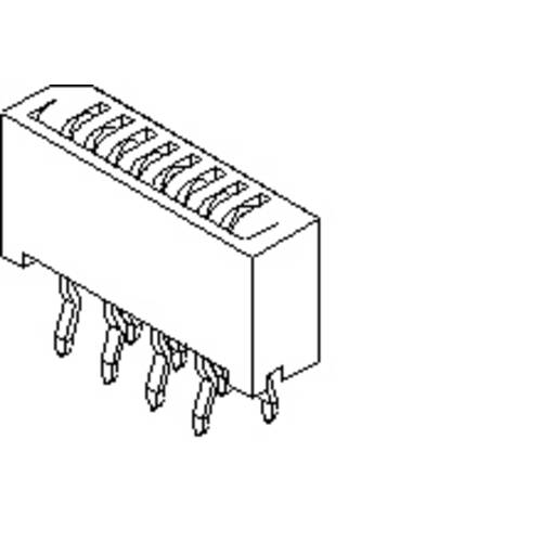 Molex FFC/FPC-Anschluss 52806-2810 1 St. Tray