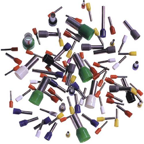 LAPP 61801660 Aderendhülse Teilisoliert Rot 500 St.