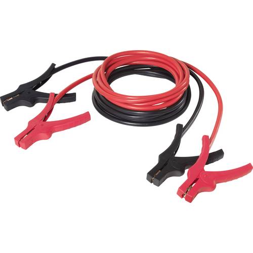 TOOLCRAFT Starthilfekabel 35 mm² Aluminium (kupferbeschichtet) 4.5 m mit Kunststoffzangen