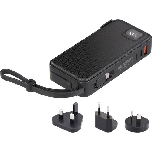 VOLTCRAFT VC-PBP3164CB Powerbank 10000 mAh PD22.5W Li-Ion Schwarz