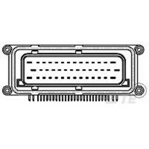 TE Connectivity Leiterplattensteckverbinder 1-963224-1 1 St. Tray