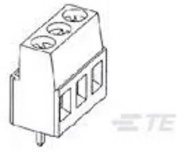 TE Connectivity 796681-9 Klemmenblock flexibel: - starr: - Polzahl: 9 1 St. Bulk