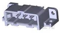 TE Connectivity Leiterplattensteckverbinder 207365-8 1 St. Tube