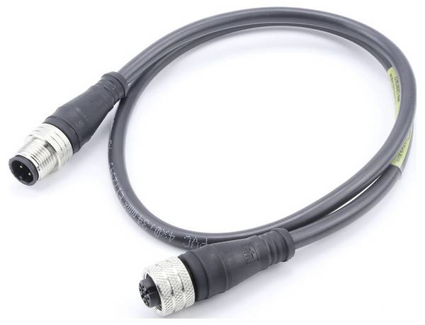 Molex 1200070475 Sensor-/Aktor-Steckverbinder, konfektioniert M12 Stecker gerade auf Kupplung gerade 3.0 m Polzahl Sensoren: 4 1 St. Piece