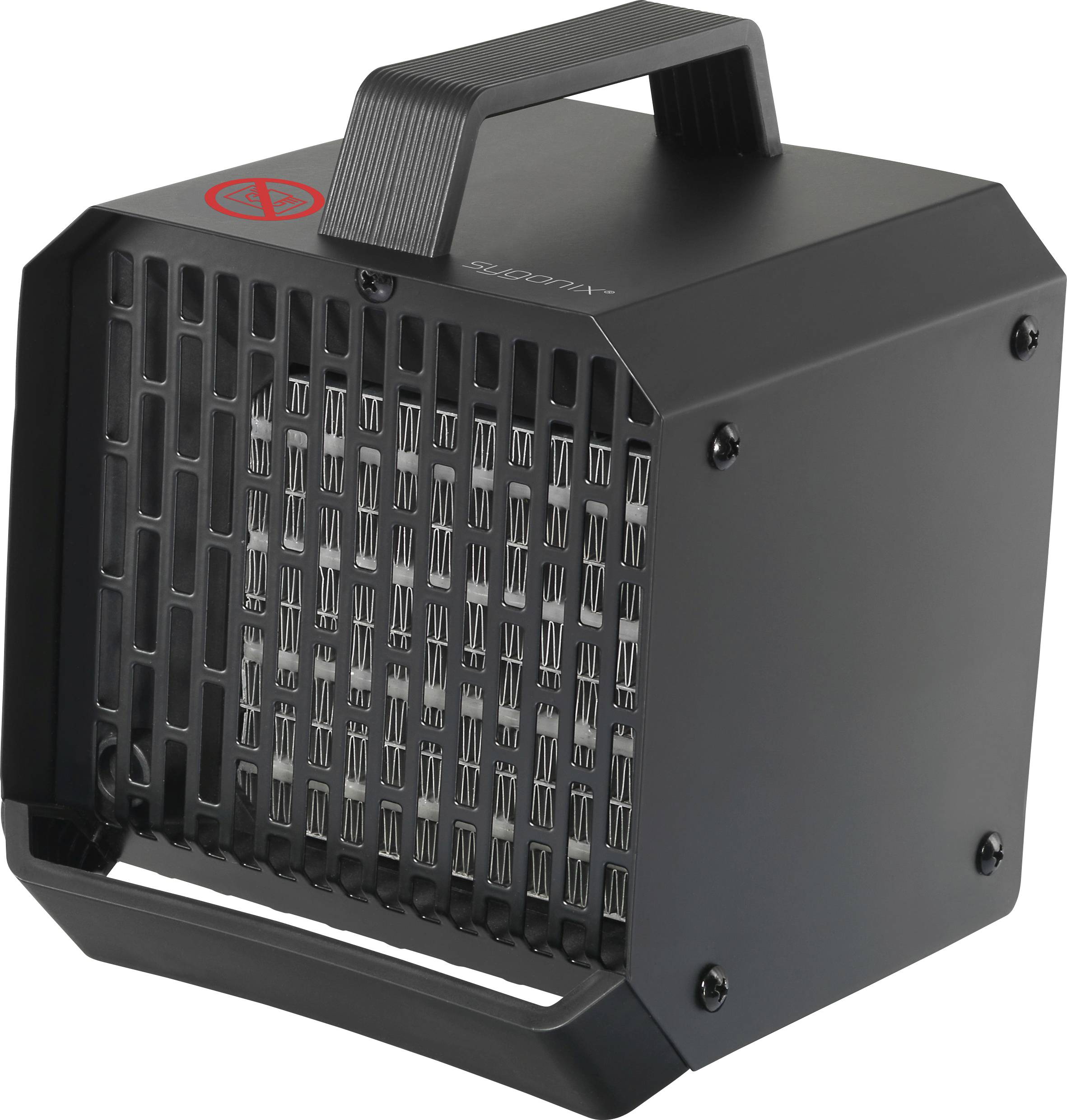 Sygonix SY-6735636 PTC-Heizgerät 10 m² Schwarz