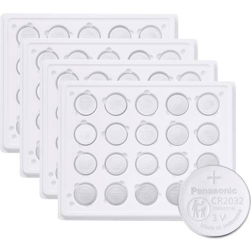 Panasonic Knopfzelle CR 2032 3 V 400 St. 225 mAh Lithium CR2032