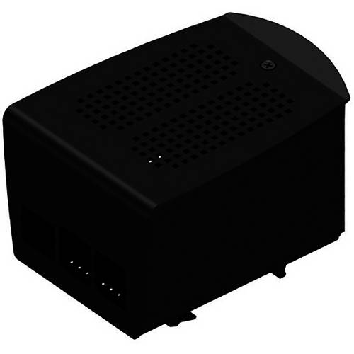 Thumbnail - Fischer Elektronik SBC-Gehäuse Passend für (Entwicklungskits): Raspberry Pi® zur Hutschienenmontage Schwarz (eloxiert)